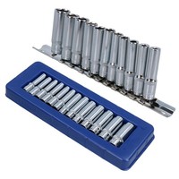"1/4\" Antrieb Tief Metrisch + Imperial SAE AF SteckschlüSseleinsäTze 4 Mm - 14..."