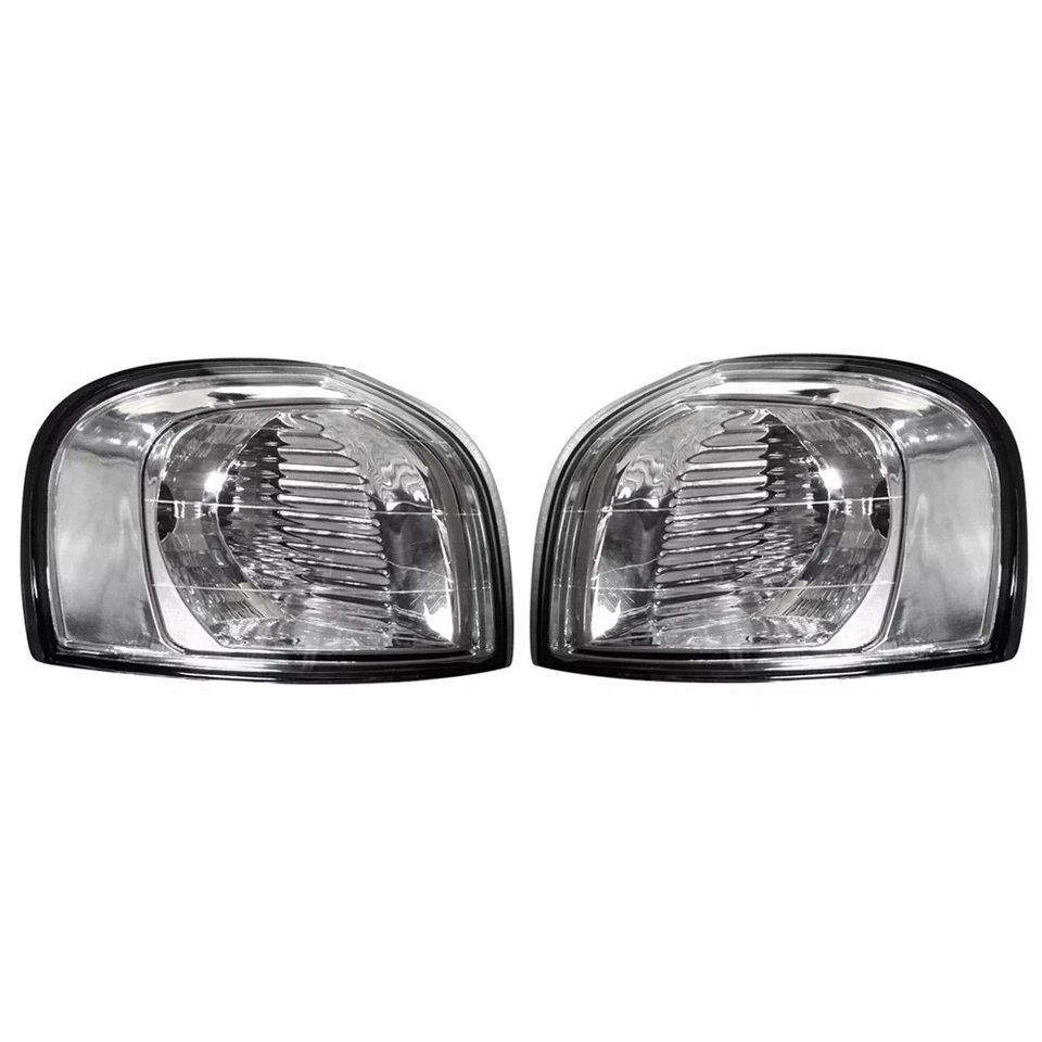 2X Front Turn Signal Indicator Front White Housing For Volvo S80 184 1999-2006 30655422 - Image 2 of 4