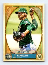 #6 2021 Topps Gypsy Queen  James Kaprielian Oakland Athletics