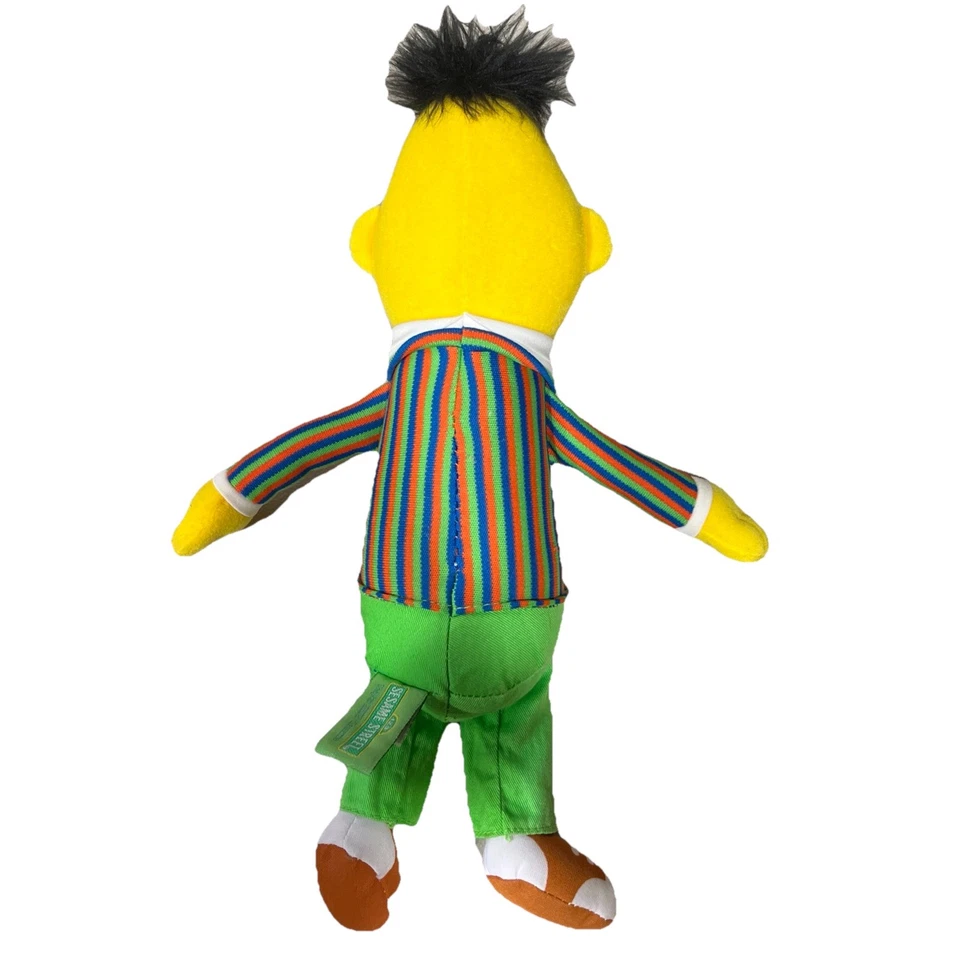 Ernie & Bert Sesame Street muñeca juguetes 2002 Gund suavemente usado 1 propio hogar libre de humo Foto 4 de 4