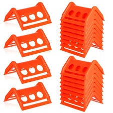 20 Pack Flatbed Edge Protectors for Cargo Loads, Thick Plastic Corner Protect...