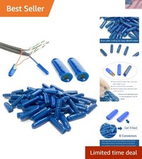 B Type Gel Filled Wire Connectors, Alarm Telephone Silicone Wire Crimp Bean S...