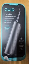 Quip Rechargeable Cordless Portable Water Flosser All Black NEW IN SEALED BOX