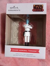 Star Wars Rebels Grand Admiral Thrawn Hallmark Christmas Ornament 2024 NIB