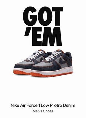 NIKE MENS AIR FORCE 1 LOW PROTRO IM1980-400 SNEAKER ATHLETIC SIZE 8 CONFIRMED