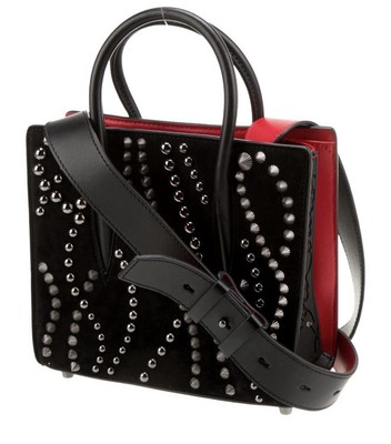 Christian Louboutin Mini Paloma Pika Bag Tote With Wide Shoulder
