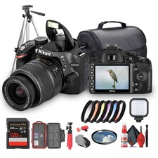 Nikon D3200 DSLR Camera with 18-55mm VR Lens  24.2MP, Full HD 1080p Video  More