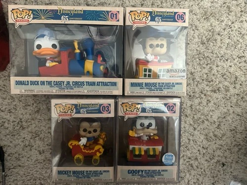 Disney Funko Pop lot Casey Jr Circus Train Lot Including Goofy Exclusive