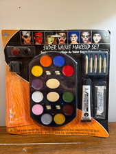 Halloween Rubies Super Value Makeup Set Adult Unisex Face Paint Costume Party