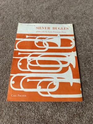 Silver Bugles Vintage Piano Solo Sheet Music Lynn Freeman Olson Carl Fischer