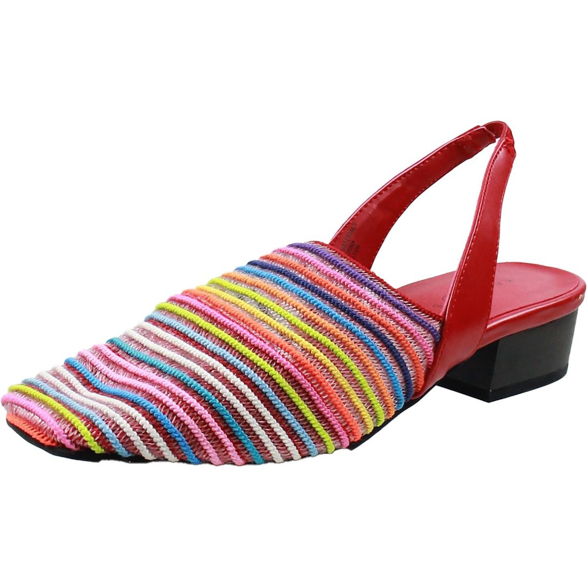 Женские босоножки Karen Scott Carlton красного цвета на плоской подошве 7 Medium BM BHFO 5033 3690₽