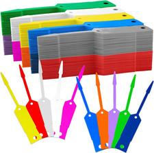 1000 Pieces Self Lock Arrow ID Key Tags Car Parts Tags Key Ring Repair Labels fo
