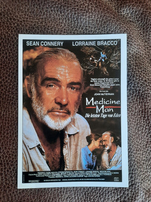 MEDICINE MAN - DIE LETZTEN TAGE VON EDEN | 1991 | CINEMA Filmkarte | Connery