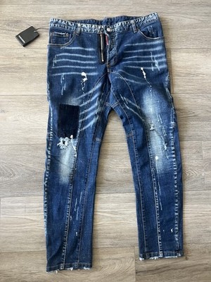 Men s Dsquared Jeans Euro Size 54, fits like 52 (USA Size 36) Slim fit
