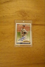 Jacob Misiorowski Autograph Card Brewers