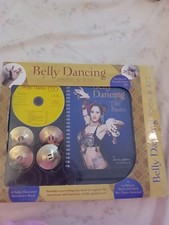 Bellydancing kit. Book, 4 zils/ finger cymbols and cd, unused