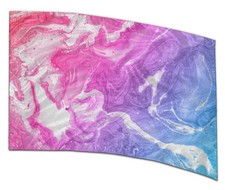 Winter's Embrace Color Guard Swing Flag- NEW