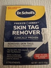 Dr Scholls Freeze Away SKIN TAG REMOVER 8 treatments Cryotherapy BB: 07/31/2027