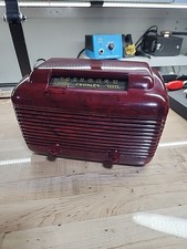 Vtg 1940s CROSLEY 58TC TUBE RADIO ART DECO BAKELITE?