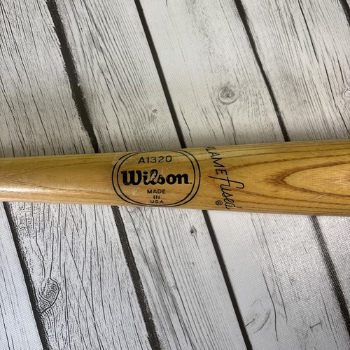 Wilson A1320 FLAME FUSED BERÜHMTE SPIELER HOLZ BOBBY BONDS MODELL BASEBALLSCHLÄGER. - Bild 3 von 8