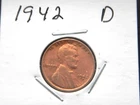 1942 (D) Lincoln Penny
