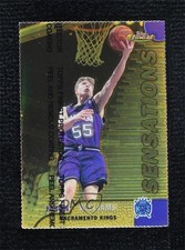 1999-00 Topps Finest Sensations Gold Refractor 61/100 Jason Williams #126 e1e