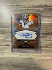 2024 Panini Select - Select Signatures Johnny Manziel #SSP-JML Silver Prizm (AU)