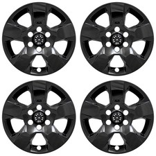 4 Black 18 Wheel Skins Hub Caps Rim Covers For Dodge Ram 1500 Truck 2019-2025