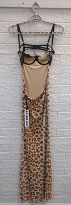 i am gia dress brown VESPERA BANDAGE MINI DRESS - BROWN