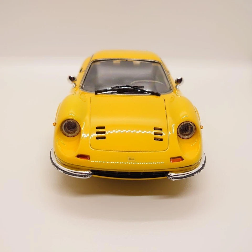 Fujimi 1/24 Ferrari Dino 246GT Finished Model Car Modena Yellow Handbuilt - Image 4 of 4