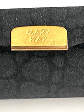 MARY KAY LIPSTICK CASES Lot of 2 Holder w MIRROR Cosmetic Black Animal Print NEW