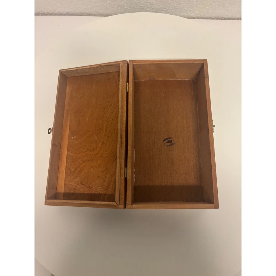 Vintage Cuervo 1800 Tequila Wooden Box Crate Keepsake Decorative Storage Gift - Image 2 of 4