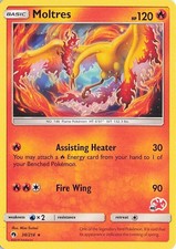✨Moltres 38/214 - Normal - SM - Lost Thunder - NM
