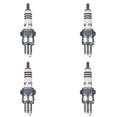 NGK Zündkerze CR6HIX Iridium 7274 4er Set (für: Honda CM 200 T MC01 80-84 )