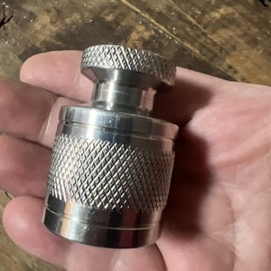 Steel Cylindrical Knurled Weight Counterweight Stainless Metal Round Paperweight