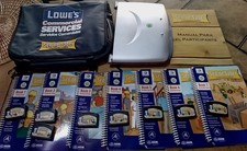 Leap Frog Quantum Pad SED DE SABER Spanish English 7 Books Cartridges Lowes