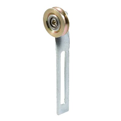 Top Hung Roller Assembly 3/4'' Steel Center-Groove Wheel 2-7/8'' Length Steel