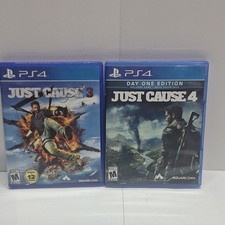  PS4 Game Lot: Just Cause 3 + Just Cause 4 Day One Edition