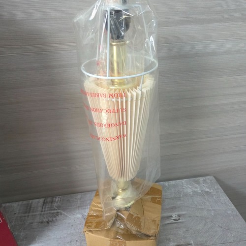 Holiday Collection 3-Way Touch Candle Table Lamp Pleated Shade 24" Gold Tone - Picture 8 of 14