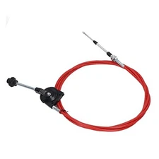4.5m Manual Throttle Control Cable, PU Tube with Stainless Steel Connector, 