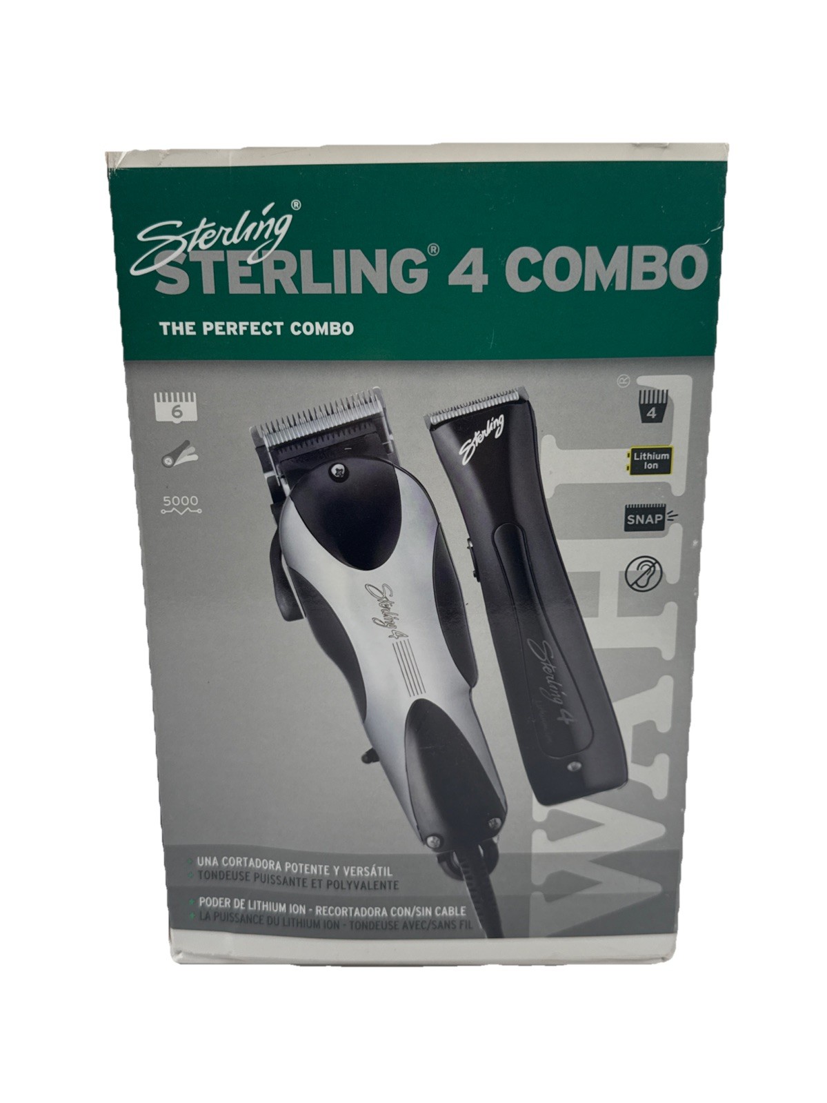 WAHL Sterling STERLING 4the Perf COMBO Clipper/Trimmer Set 9