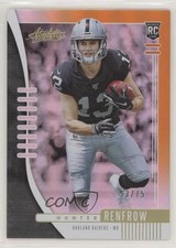 2019 Panini Absolute Rookie Orange Spectrum 53/75 Hunter Renfrow #120 1u6