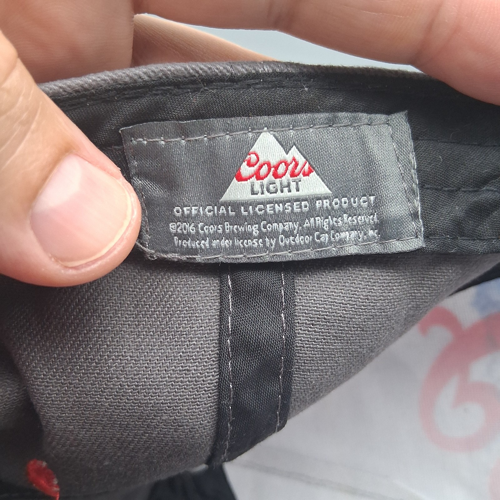 Coors Light Beer Adjustable Snapback Baseball Hat… - image 6