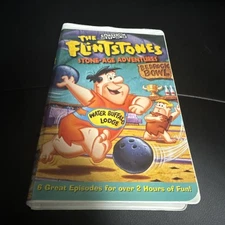 THE FLINTSTONES Stone-Age Adventures VHS Video Tape 2000 Hanna-Barbera Animated