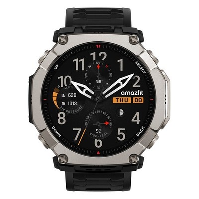 Amazfit T-Rex Ultra 2 Smartwatch schwarz Fitnesstracking GPS 30GB ROM AMOLED