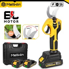 32MM SET FORBICE A BATTERIA 21V DA POTATURA +VALIGIA CESOIA 2 BATTERIE GIARDINO 