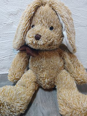 BEVERLY HILLS TEDDY BEAR CO Super Soft Floppy Ears 18'' BUNNY PLUSH Rabbit Easter