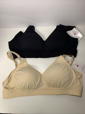 Angelhood Nursing Bras Xl Set Of 2