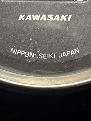 Vintage Nippon Seiki Japan Kawasaki 140mph Speedometer Motorcycle