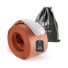 Recovery Tow Strap Heavy Duty 20 ft 100000 lbs Minimum Break Strength - Tow R...